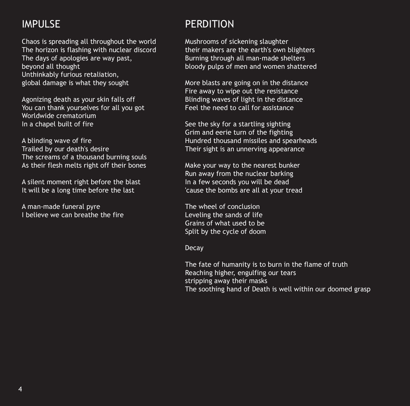 Wasteland booklet page 4