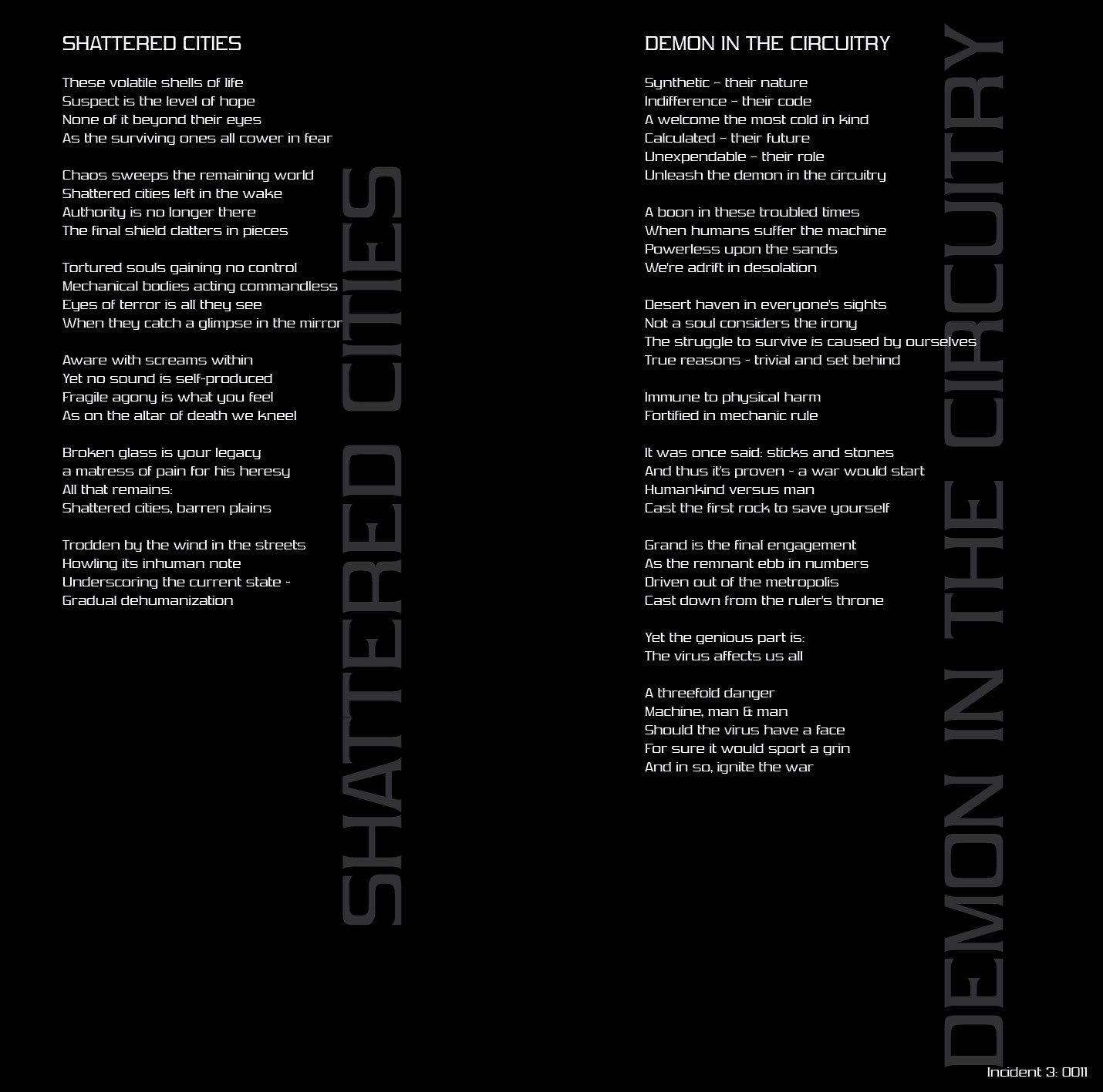 Devoid of Life (2016 Reissue) booklet page 3