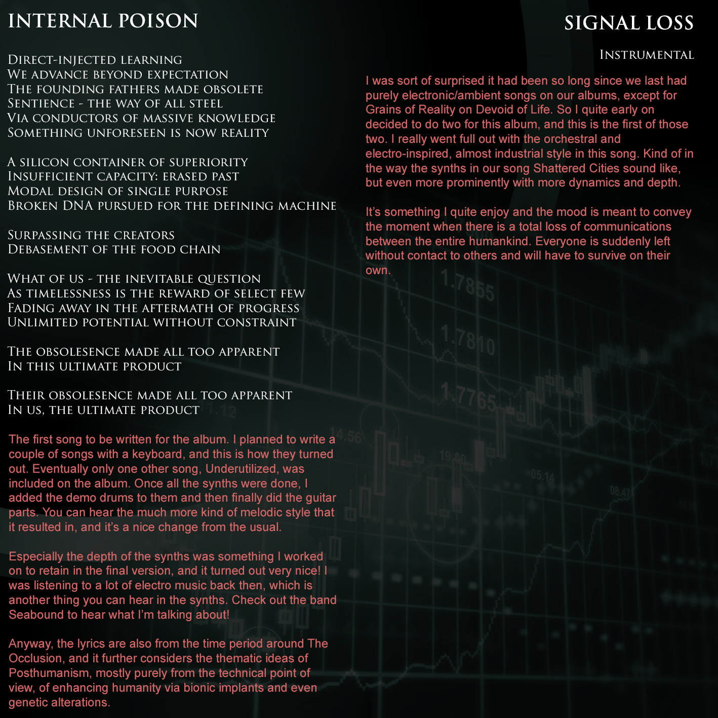 ...of What Remains booklet page 4
