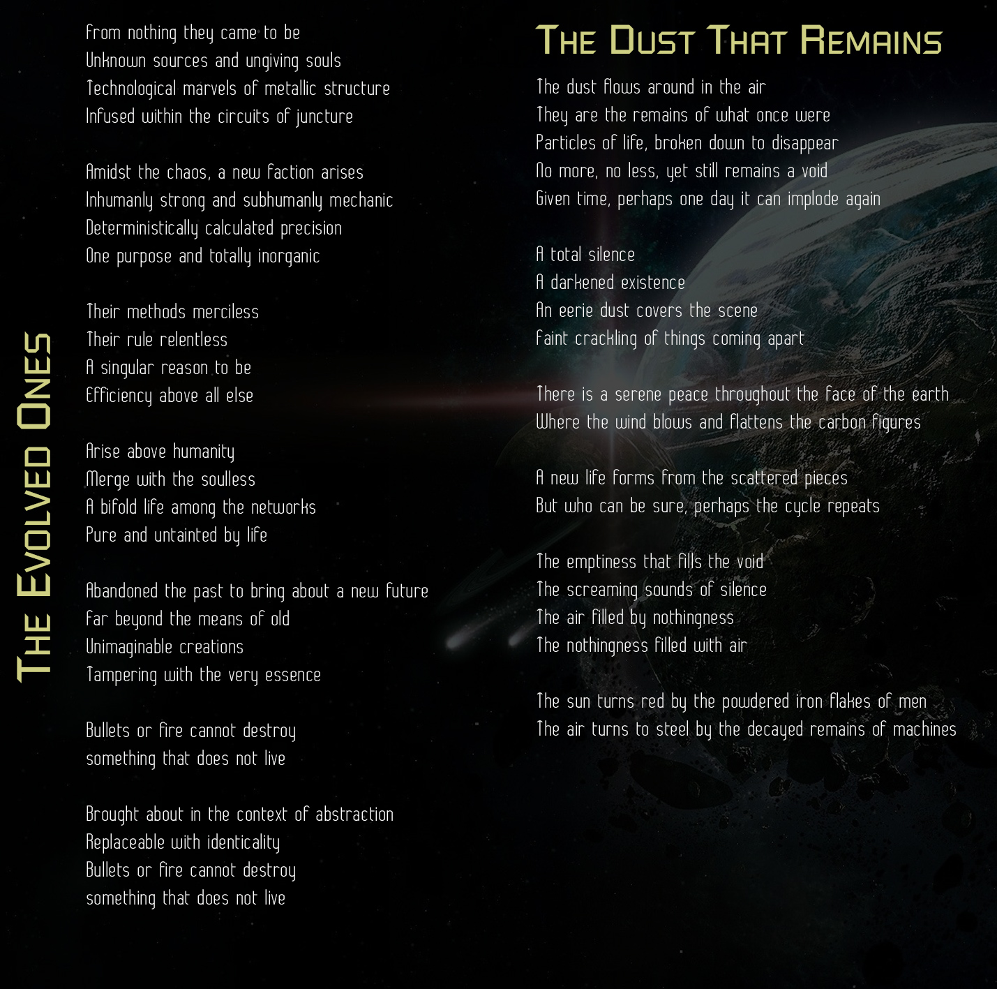 The Shadow Presence booklet page 6